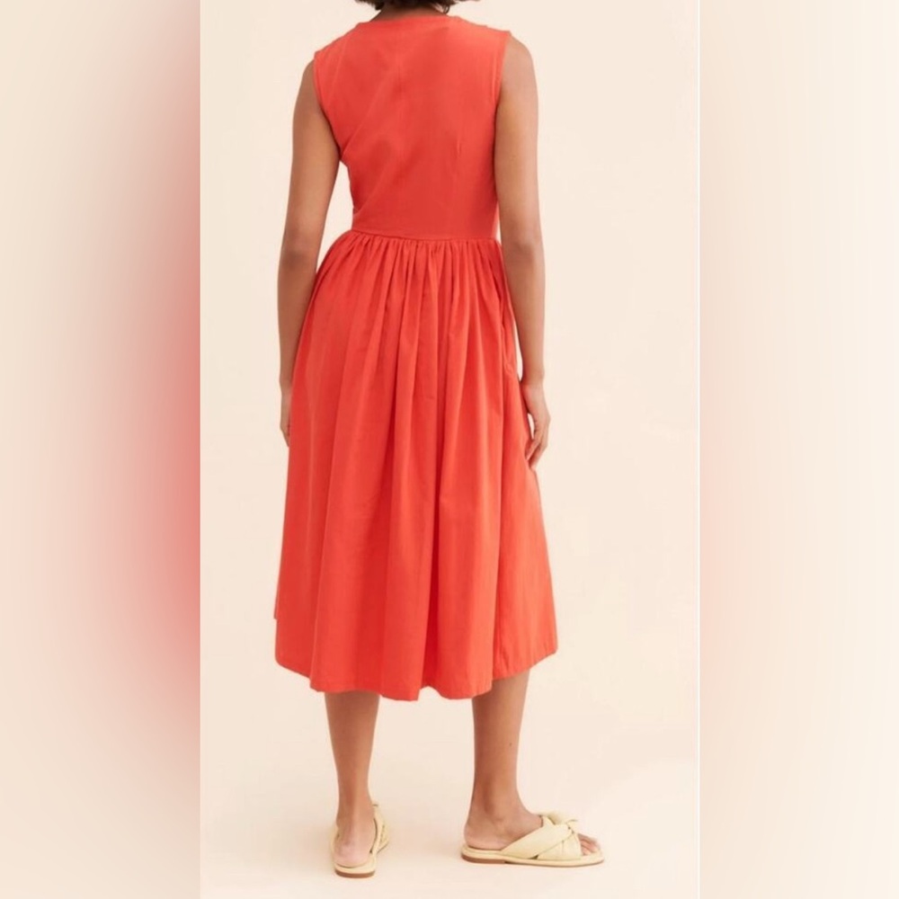 Anthropologie Naya Rea Via Midi Dress size 12 - Picture 4 of 7